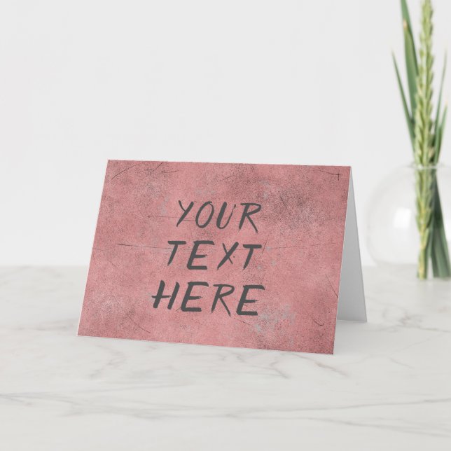 Personalized card (Front)