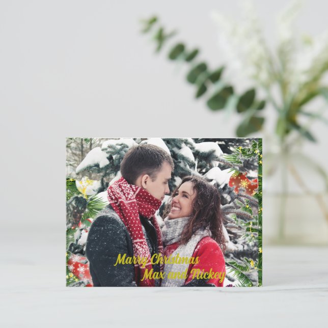 Personalized card (Standing Front)