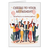 Personalized Card – Farewell Colleagues (Front)