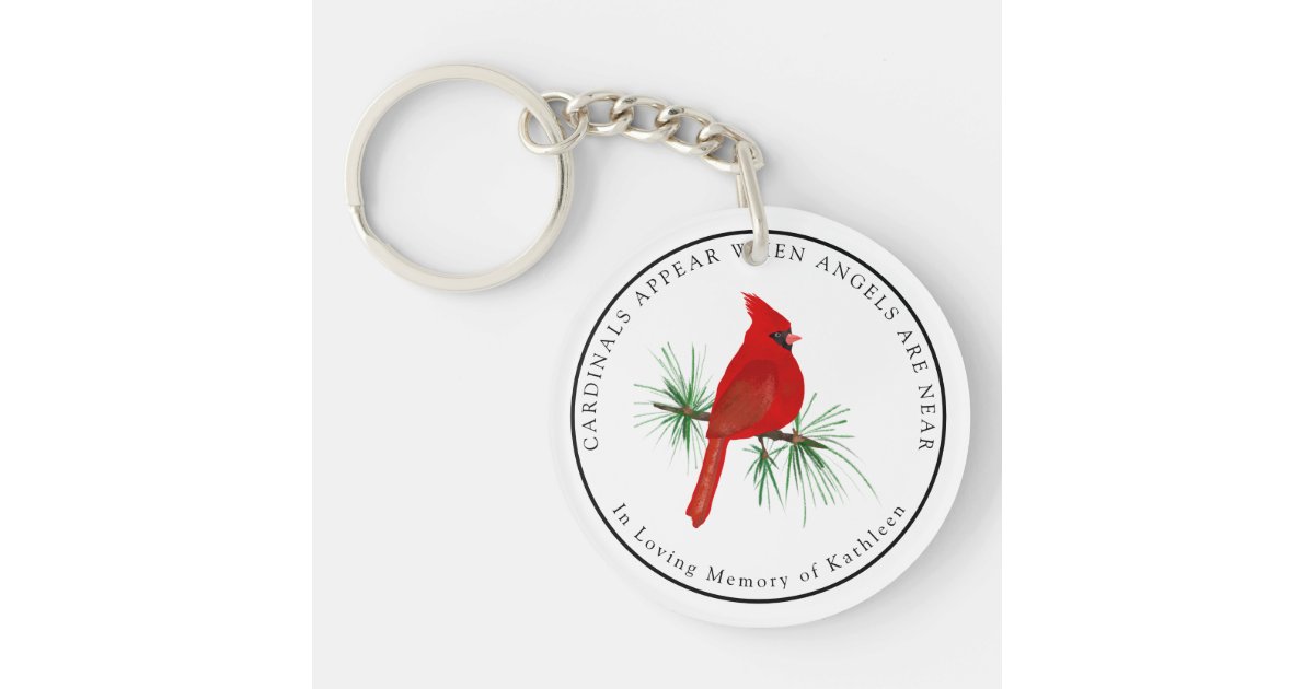 Arizona Cardinals Lanyard Keychain - Sunset Key Chains