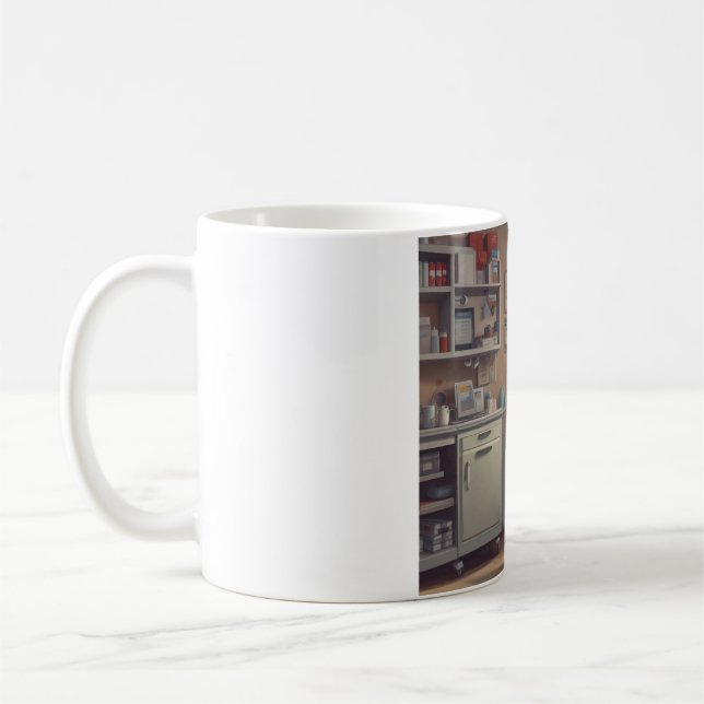 Personalized Care: A Touch of Compassion Mug (Left)