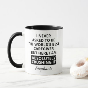 Personalized Caregiver Thank You Mug