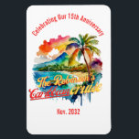 Personalized CARIBBEAN CRUISE Door | Keepsake  Magnet<br><div class="desc">Custom Caribbean Cruise Cabin Door and Keepsake Fridge Magnets Embark on a Memorable Voyage with Personalized Magnets! Set sail on your next Caribbean cruise with a unique keepsake that will make your cabin door stand out and bring the memories into your home. Our custom cruise magnets are the perfect way...</div>