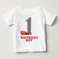 Personalized Cars - Lightning McQueen 1st Birthday