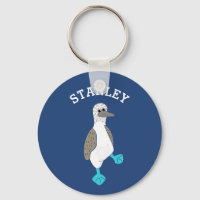 Personalized Cartoon Blue-Footed Booby Bird
