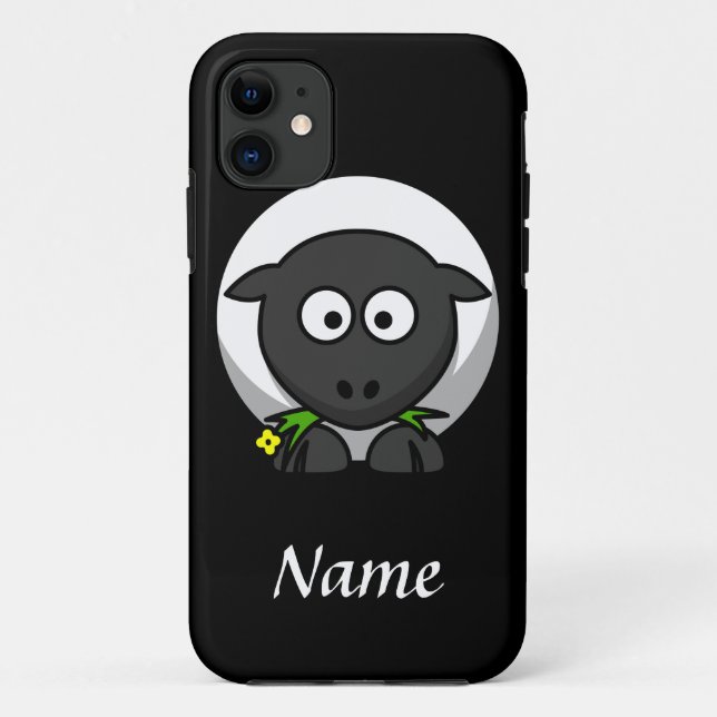 Personalized Cartoon Sheep Case-Mate iPhone Case (Back)