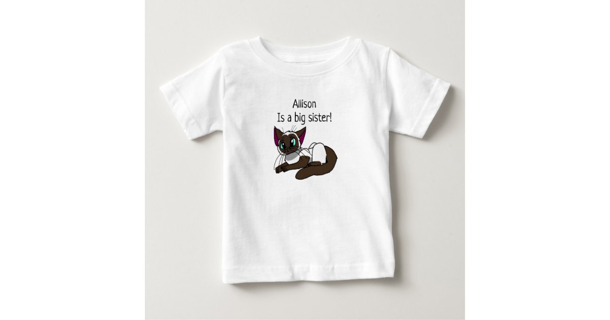 big sister cat shirt