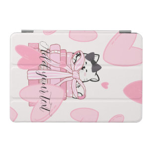 Personalized Cat Book iPad Cover