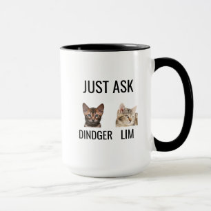 Personalized Cat Dad Mug, Gift For Cat Dad, Cat Mug