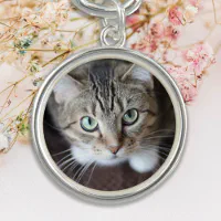 Cat Charm - Choose Your Sterling Silver Cat Charm to Add to Bracelet Flying Cat