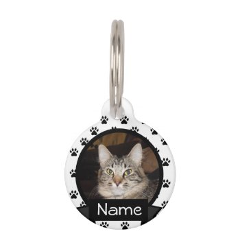 Personalized Cat I.d. Tag For Your Pet by DigiGraphics4u at Zazzle