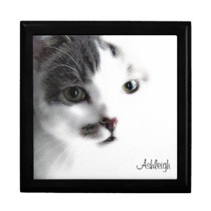 Personalized Cat Jewelry Box