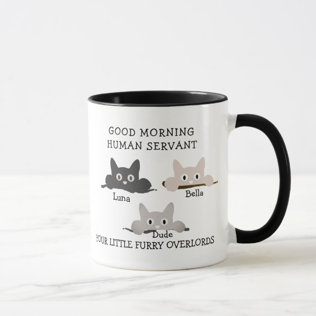 Personalized Cat Lover Mug – Custom Gift 4 Cat Mom (Right)