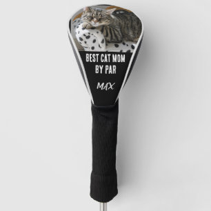 PERSONALIZED CAT MOM GOLF HEAD COVER