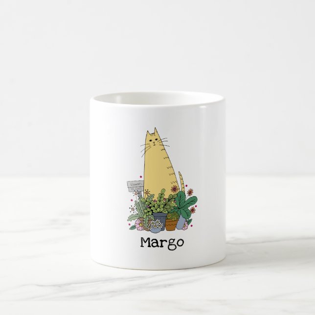 Personalized Cat  Mug (Center)