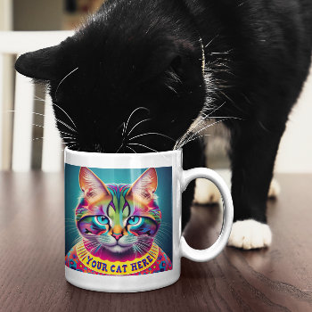 Personalized Cat Mug by AardvarkApparel at Zazzle