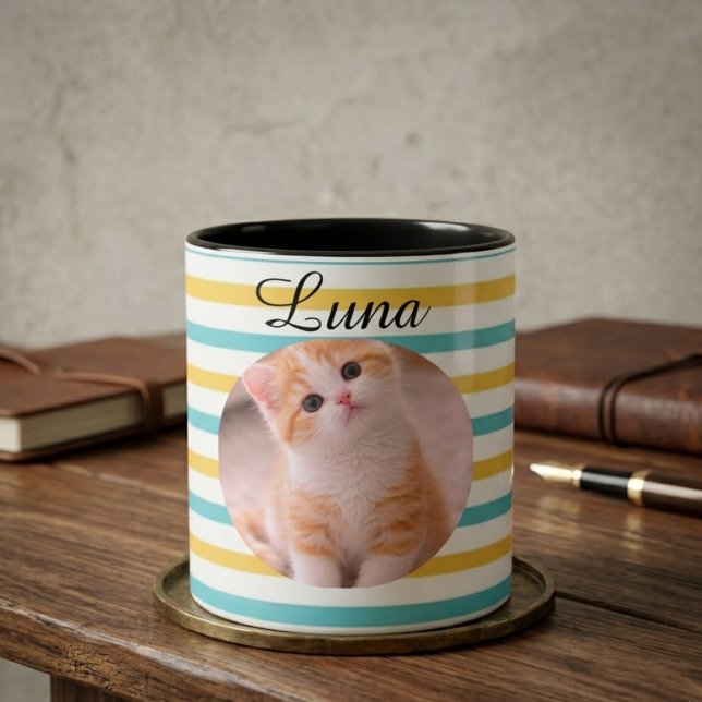 Personalized Cat Name Mug Funny Gift for Cat Lover (Creator Uploaded)