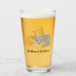 Personalized Cat Name Pint Glass at Zazzle