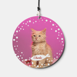 Personalized Cat Photo Wind Wind Chime