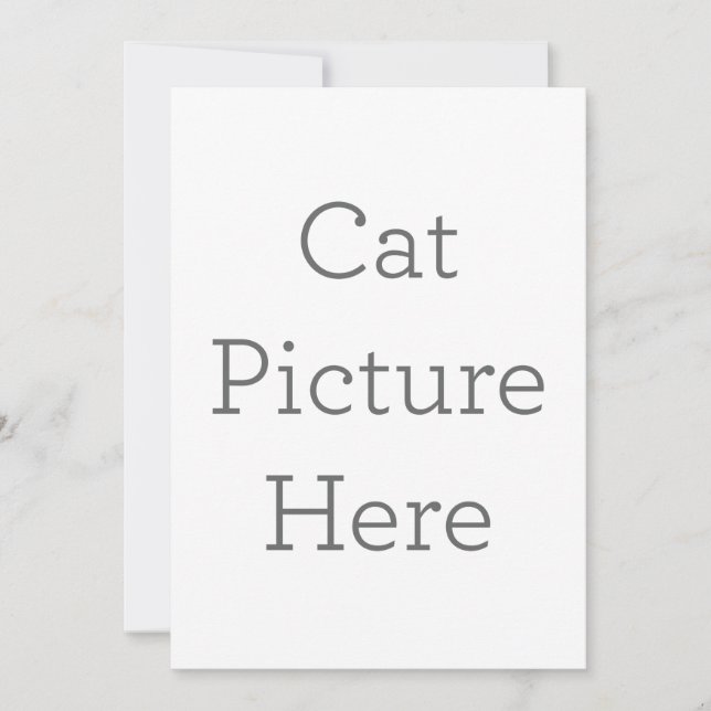 Flat Invitation, Size: 5" x 7", Paper: Signature Matte, Corner: Squared, Envelopes: White, Print Quality: Standard (Front)