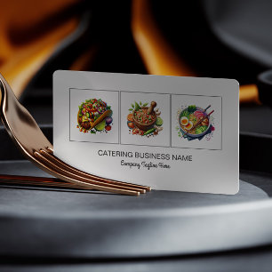 Personalized Catering Business Card