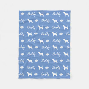 Personalized ceiling for Beagle friends Fleece Blanket