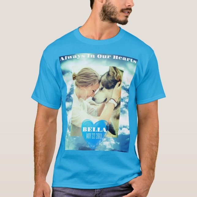 Personalized celebration life memorial T-Shirt (Front)