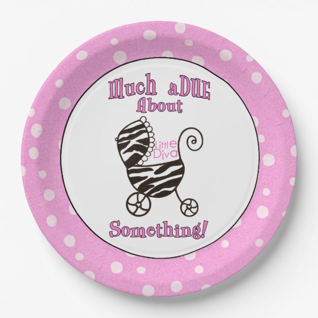 Personalized Celebration Paper Plates (Front)