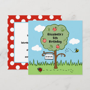 Personalized Celebration Tree Kid's Birthday Party