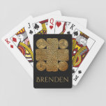 Personalized Celtic Cross Bicycle Playing Cards at Zazzle