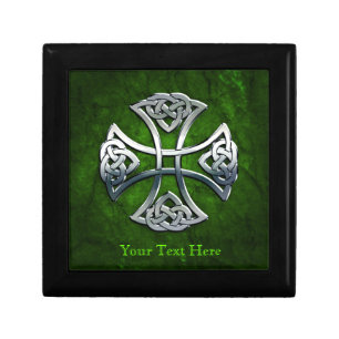 Personalized Celtic Cross Gift Box