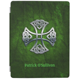 Personalized Celtic Cross iPad Smart Cover