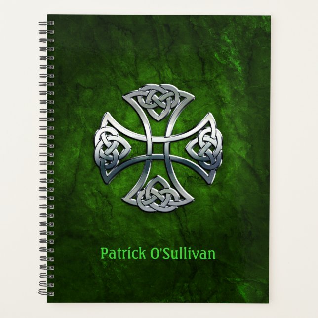 Personalized Celtic Cross Planner (Front)