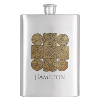 Personalized Celtic Knotwork Classic Flask
