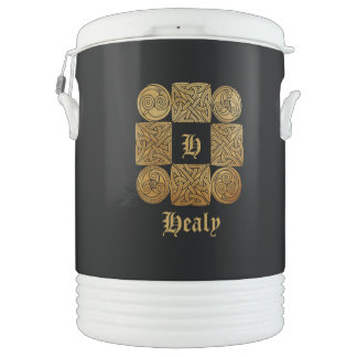 Personalized Celtic Knotwork Cross Beverage Cooler