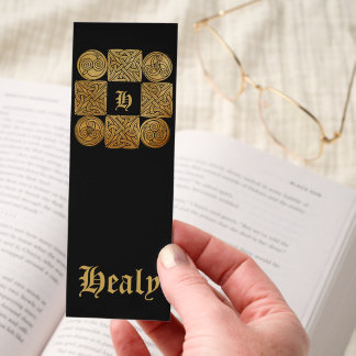 Personalized Celtic Knotwork Cross Bookmarks