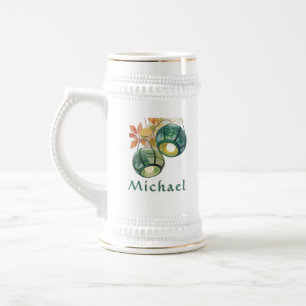 Personalized Celtic Lanterns Irish Beer Stein