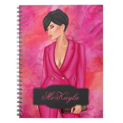 Personalized CEO Boss Woman Notebook