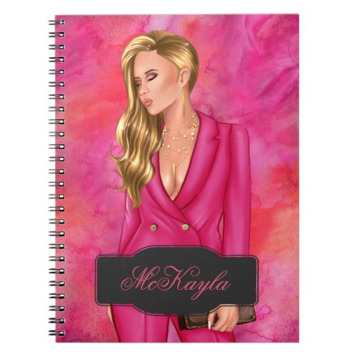 Personalized CEO Boss Woman Notebook