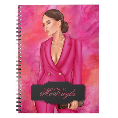 Personalized CEO Boss Woman Notebook