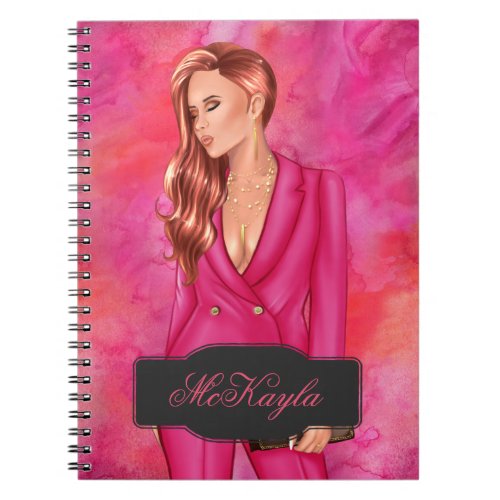 Personalized CEO Boss Woman Notebook