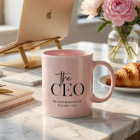 Personalized CEO Coffee Mug | Custom Boss Lady