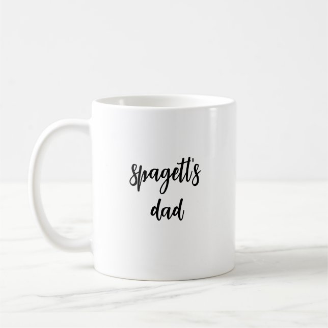 Personalized ceramic hand good cup (Left)