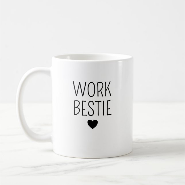 Personalized ceramic mug for your best colleague   (Left)