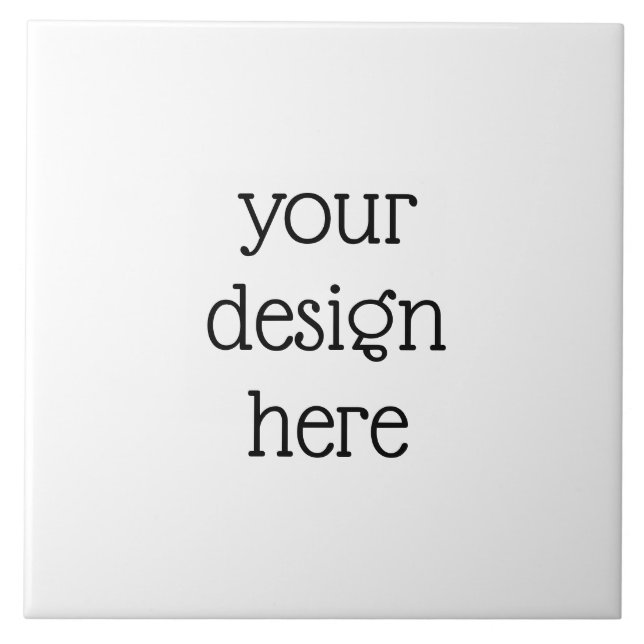 Personalized  ceramic tile (Front)