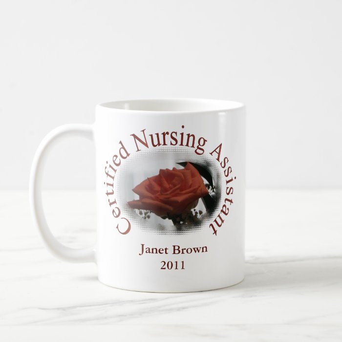 Personalized Certified Nursing Assistant Mug