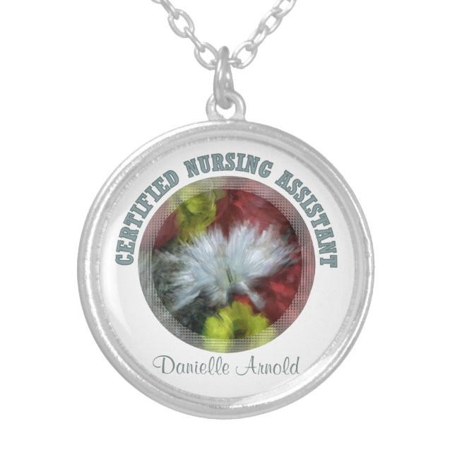 Personalized: Certified Nursing Assistant Necklace (Front)