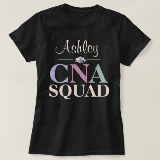 Personalized Certified Nursing Assistant Team T-Shirt