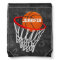 Personalized Chalkboard Basketball and Hoop