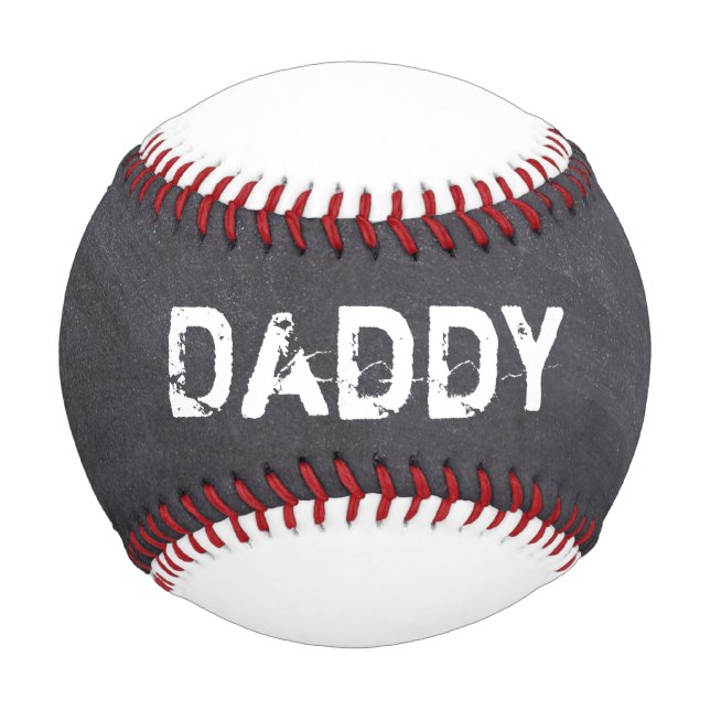 Personalized, Chalkboard, Father's day, Baseball (Front)